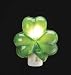 Pack of 12 Irish Green Shamrock Novelty Night Lights 5.25"