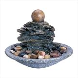MOUNTAIN ROCK INDOOR DESKTOP DESK TOP WATER FOUNTAIN