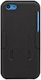 Aduro&reg; Shell Holster Combo Case for Apple iPhone SE / 5 / 5S with Kick-Stand & Belt Clip (At&t, Verizon, T-Mobile & Sprint) [Lifetime Warranty]