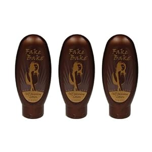 Fake Bake 3 - Pack Self-tanning Lotion, Each Bottle 6 Oz.