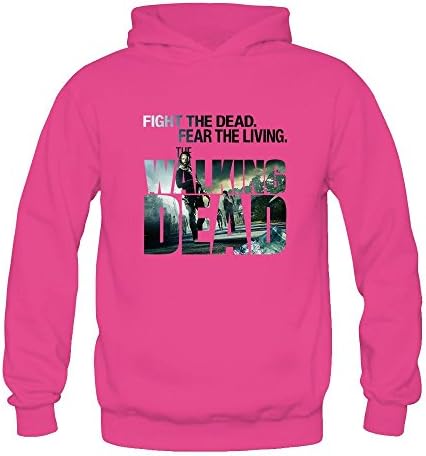 The Walking Dead Women Hoodies Pink L