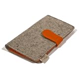 Felt Travel Wallet - Orange