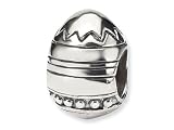 Reflections(tm) Sterling Silver Easter Egg Bead / Charm