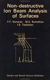 Non-Destructive Ion Beam Analysis of Surfaces