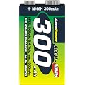 AccuPower 9V Akku Block 300mAh (ersetzt 6LR61, MN1604)