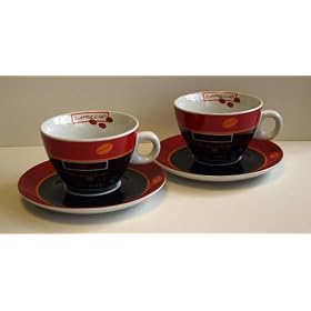 Set of 2 Cappuccino Cup & Saucer