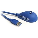 StarTech.com 5-Feet Desktop SuperSpeed USB 3.0 Extension Cable - A to A M/F (USB3SEXT5DSK)