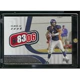 2006 Topps Jay Cutler Denver Broncos Football Rookie Card Class of 2006 NFL 8306 Limited Edition Card - Mint Condition- Shipped In Protective ScrewDown Display Case!