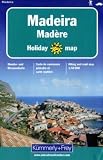  : K&uuml;mmerly & Frey Karten : Madeira; Madere: Wander- und Strassenkarte