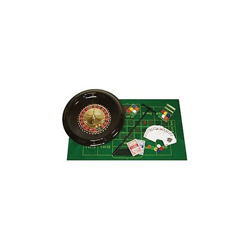 Trademark Poker 16-Inch Deluxe Roulette Set with Accessories