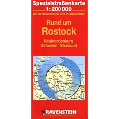 Ravenstein Karten, Nr.6135 : Rund um Rostock