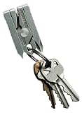 Swiss Tech MTTBS Micro-Tech 6-in-1 Polished Stainless Steel Key Ring Multi-Tool, Gift Box