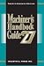 Machinery's Handbook Guide 27th Edition