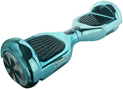 VIVOVILLTM Self Balancing Scooter (New Fashion) Plated Metal Case Two Wheels Self Balancing Unicycle Electric Scooter with LED Light (Blue(bag))