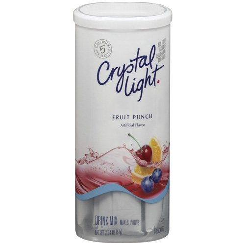 Crystal Light Fruit Punch Drink Mix (12-Quart), 2.04-Ounce Packages (Pack of 6)