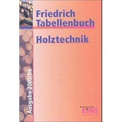 Friedrich Tabellenbuch, Holztechnik