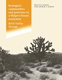 Search : Ecological Communities and Processes in a Mojave Desert Ecosystem