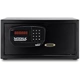 Mesa Safe Mesa MHRC916E-BLK All Steel Hotel Safe with Electronic Lock, 1.2-Cubic Foot, Black Black