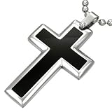Black Cross Pendant