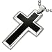 Black Cross Pendant