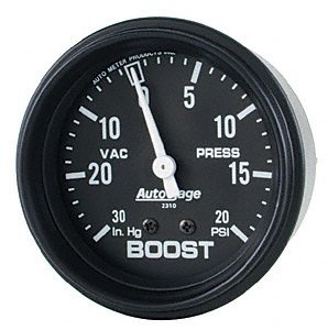 Auto Meter 2310 Autogage Mechanical Boost / Vacuum Gauge