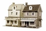 Superquick Country Town Shops - 1/72 OO/HO - Card Model Kit