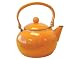 Kitchen & Housewares : Calypso Basics 2-Quart Enamel-on-Steel Teakettle, Orange