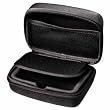 Housse/coque de protection Navitech pour GPS, noire en nylon EVA, espace pour la rotule de fixation pare-brise et le chargeur allume-cigare, pour Tomtom VIA 110 + VIA 120, Tomtom Start 20