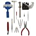 16-Piece Watch Repair Tool Kit With Watchband Link Pin Remover, Spring Bar Remover, Hammer & More!