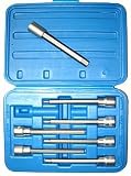 7 Pcs 3/8" Dr. Ex-Long Hex Bit Socket Set - Metric # 10076A