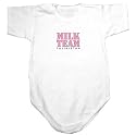 Baby Bodysuit White " Milk Team Tajikistan " Country