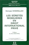 Revue Economica  / Les sûretés mobilières en droit international privé