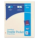 Avery Economy Binder with 1 Inch Round Ring, Blue, 1 Binder (3300)