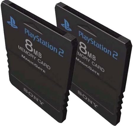 Sony 8 MB Memory Card 2-Pack (PS2)