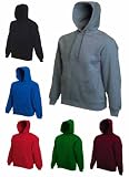 Mens Classic Hooded Hoodie Sweatshirts Sizes XS to 4XL
