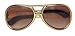 Gold Rock and Roll Sunglasses