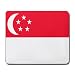 Singapore Flag Mouse Pad