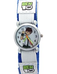 Ben 10 Kids Boys Gilrs Children Men Women Blue Velcro Watch Belt Cartoon Analogue Quartz Watches