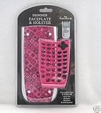 Designer Faceplate & Holster for Ti-84 Plus SE - Pink
