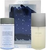L'eau d'Issey Pour Homme by Issey Miyake 2 Piece Set Includes: 4.2 oz Eau de Toilette Spray + 3.3 oz All Over Shampoo