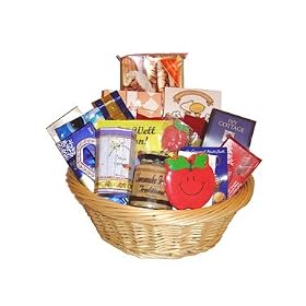 An Apple A Day Get Well Gift Basket by Warm Sentiments