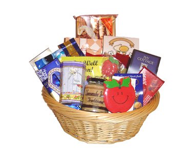 An Apple A Day Get Well Gift Basket by Warm Sentiments