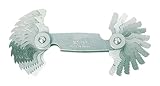 TRUSCO ピッチゲ-ジJIS測定サイズ0.25~6.0ｍｍ60°