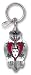 PlastiColor 004121R01 Twisted Princess Enamel Key Chain