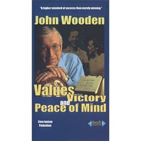 John Wooden - Values, Victory and Peace of Mind [VHS]