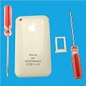 FREE Opening Tool & Sim Tray! Brand New WHITE Back Housing /Facia /Fascia /Cover/ Case for Apple iPhone 3G 8GB 16GB (2nd Generation) More than 50% DISCOUNT!