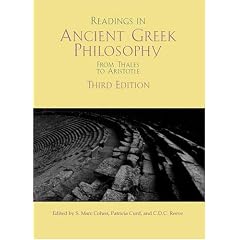 Readings In Ancient Greek Philosophy: From Thales To Aristotle