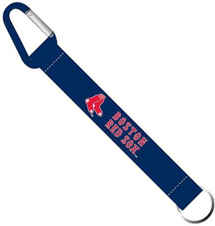 MLB Boston Red Sox Carabiner Lanyard Keychain at Amazon.com
