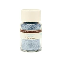 Martha Stewart Crafts Fine Glitter, Blue Sapphire, 1-1/2 Ounces
