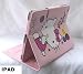 Leather Case Hello Kitty Theme for iPad 2 and iPad 3 (PINK)